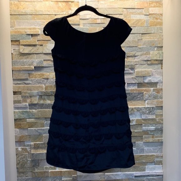 French connection, black midi dress - Picture 2 of 5